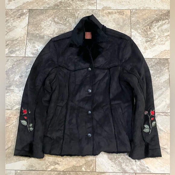 Outback Trading Co. Jackets & Blazers - outback trading company faux suede fleece